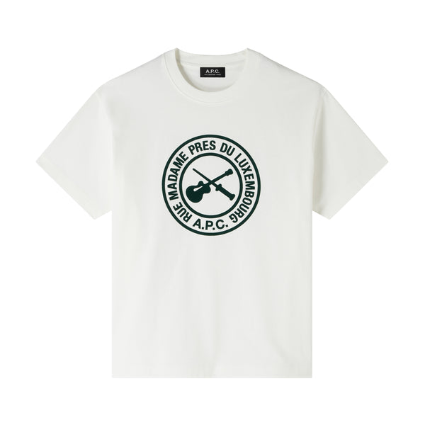 【関税込み】A.P.C. ホワイト Boxy Guitare Poignard Tシャツ M White Boxy Guitare Poignard Tshirt – MANIFESTO