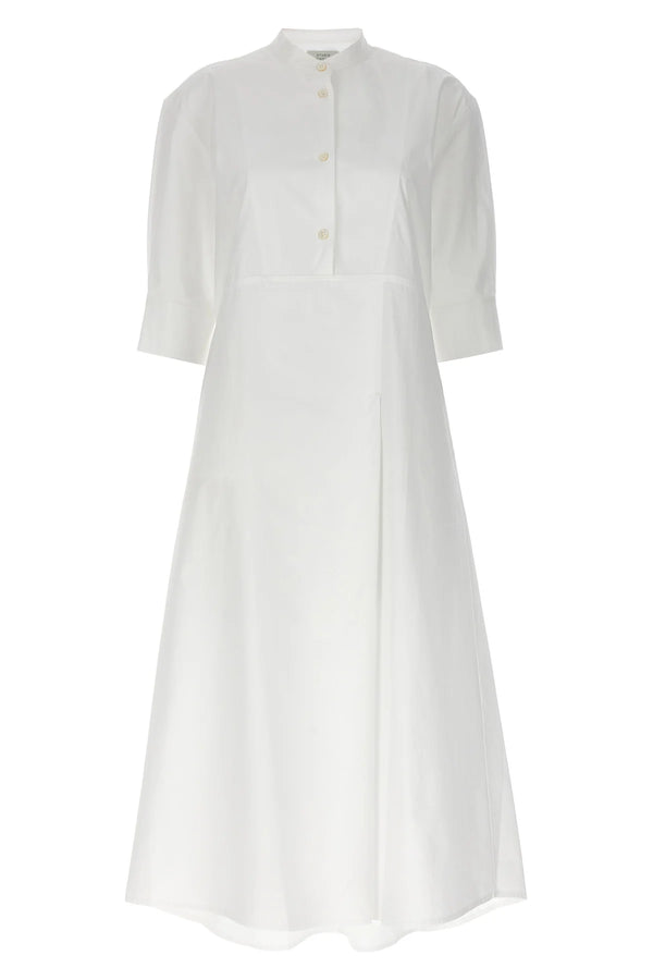 White Sabo Shirt Dress