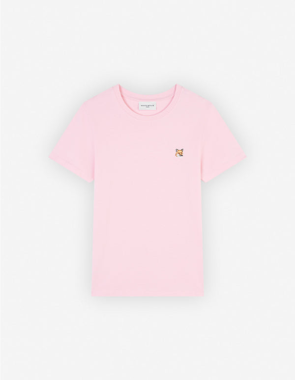 W Pale Pink Fox Head Tshirt