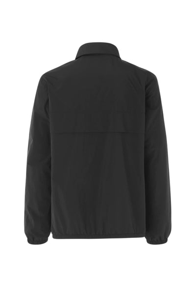 Black Nylon Coach jacket – MANIFESTO