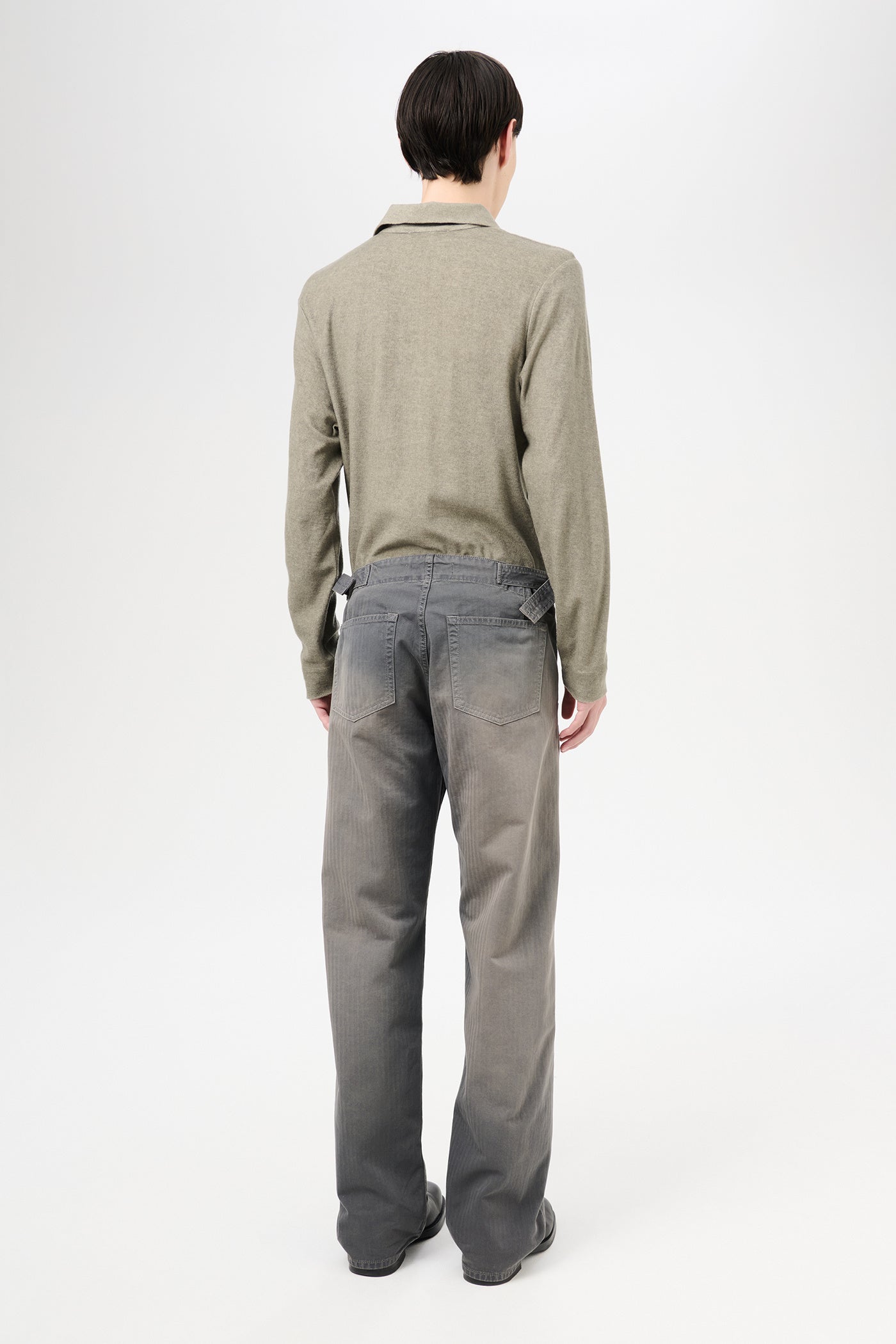 French Sun Faded Herringbone Trucker Trouser – MANIFESTO