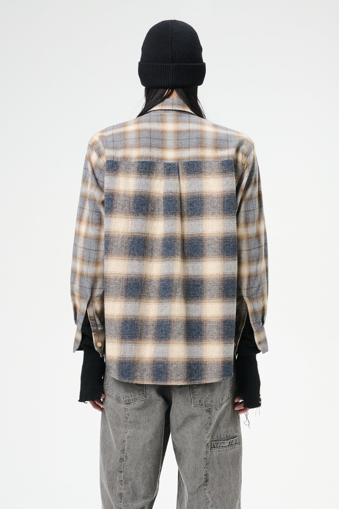 Above Doyle Check Flannel シャツ Our Legacy Above Shirt | Doyle Check Lagger Flannel | Canoe Club