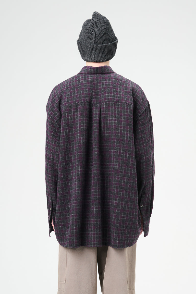 Sophomore Check Rural Wool Borrowed BD Shirt