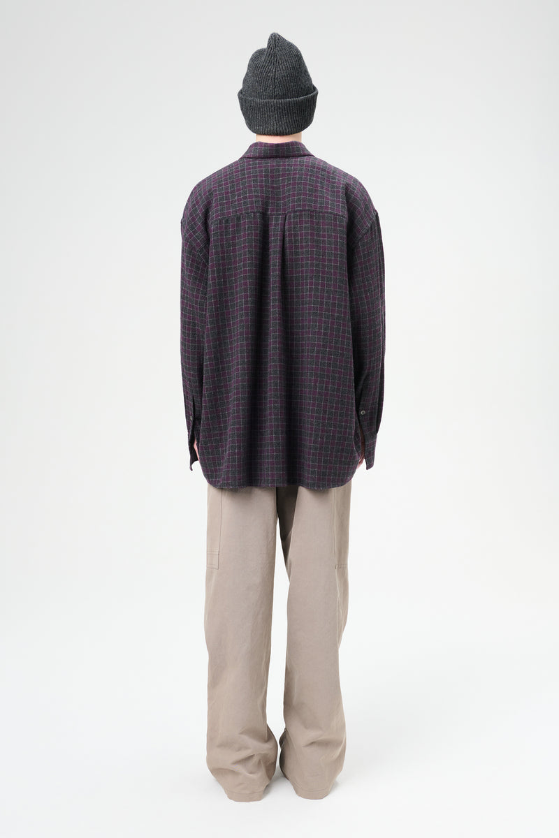 Sophomore Check Rural Wool Borrowed BD Shirt