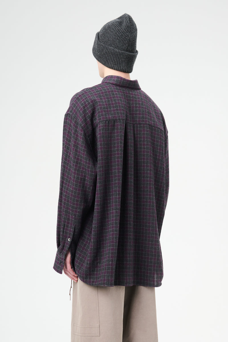 Sophomore Check Rural Wool Borrowed BD Shirt