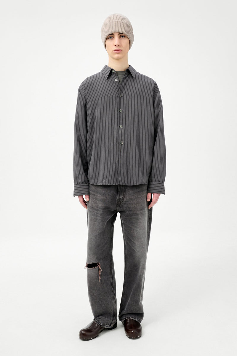 Iron Stripe Ceremony Viscose Beyond Shirt