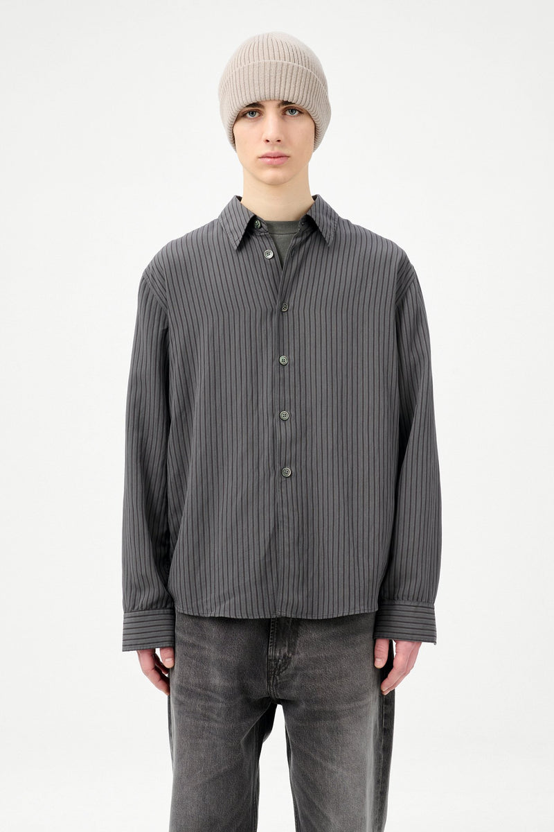 Iron Stripe Ceremony Viscose Beyond Shirt