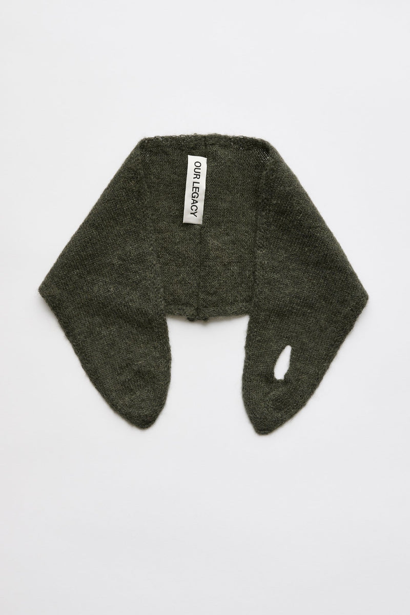 Moss Green Miniature Scarf