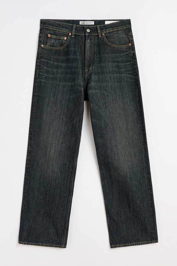 Clay Tint Chain Twill Third Cut Denim