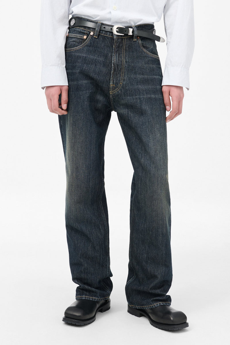 Clay Tint Chain Twill Third Cut Denim