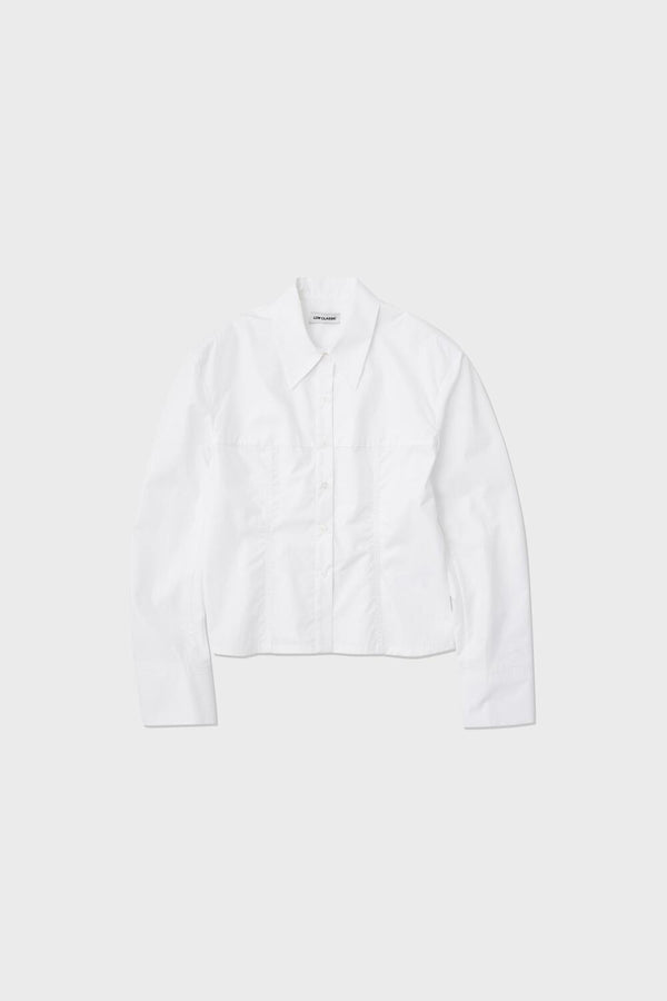 White Sleek Formal Shirt