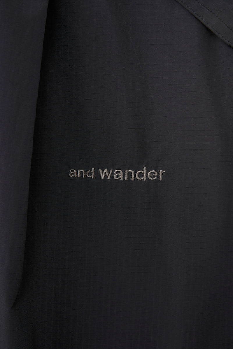 Black Oversized Cargo Skirt