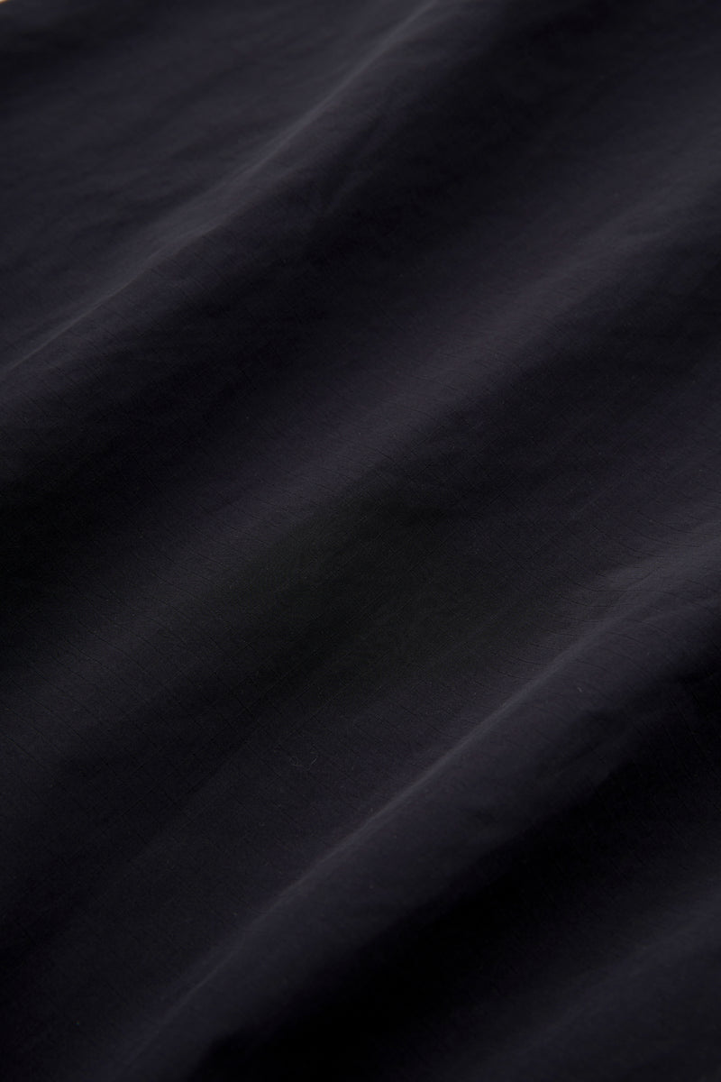 Black Oversized Cargo Skirt