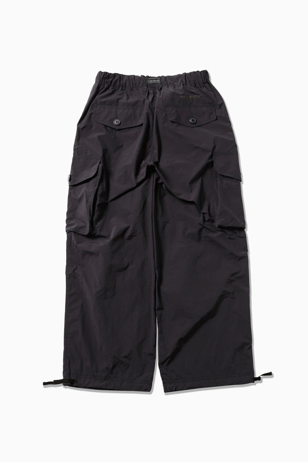 Black Oversized Cargo Pants