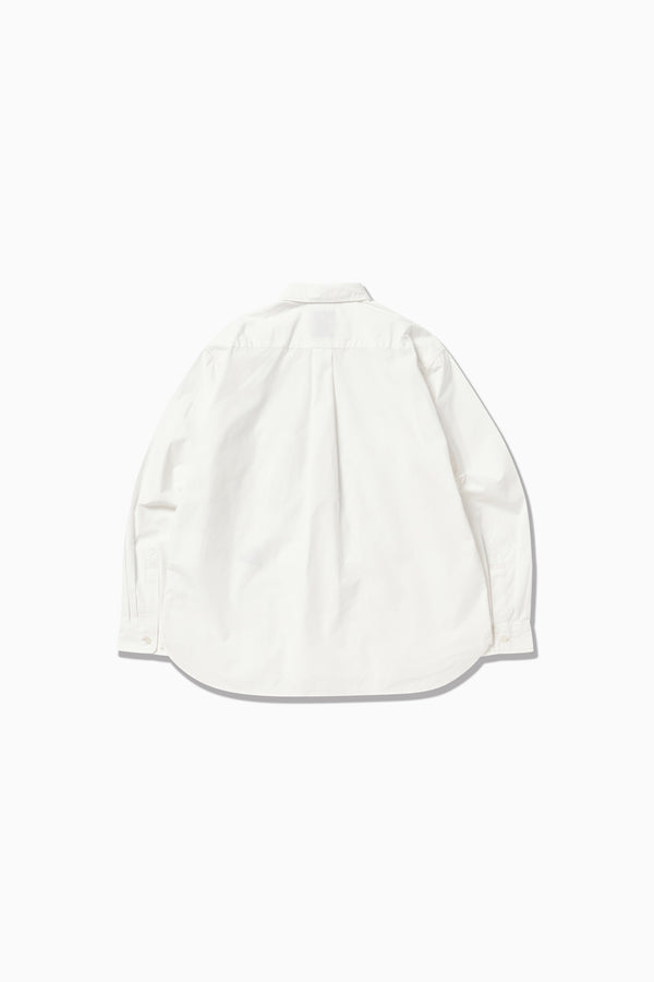W White Cordura Typewriter LS Shirt