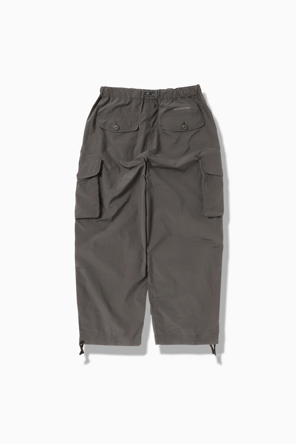 M Charcoal Oversized Cargo Pants