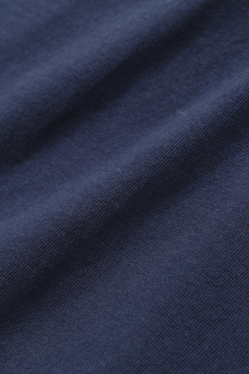 Navy Heavy Cotton Pocket HS Tshirt