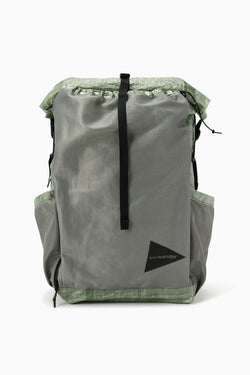 Green UL Backpack with Dyneema