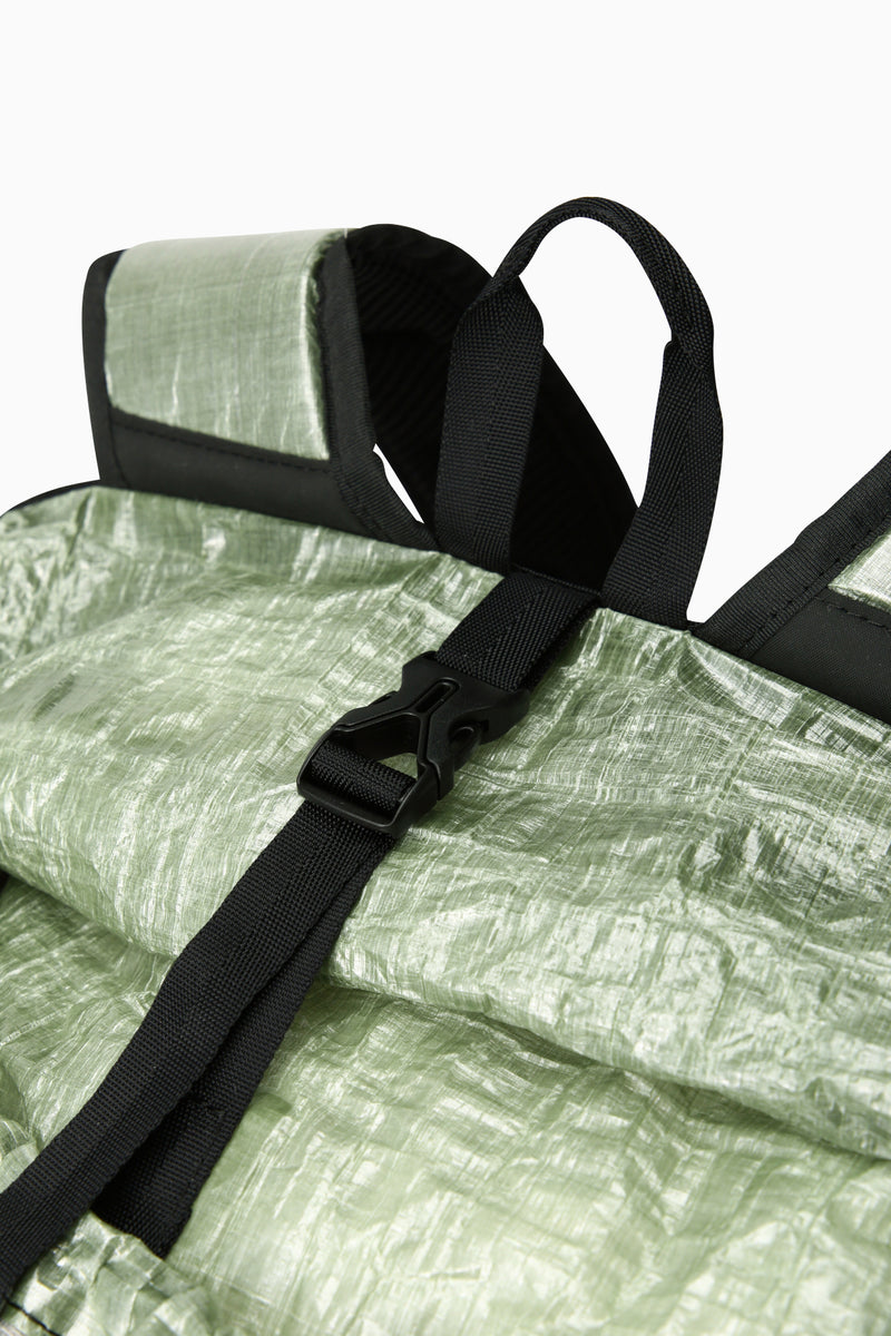 Green UL Backpack with Dyneema