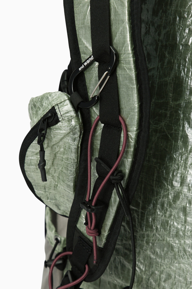 Green UL Backpack with Dyneema