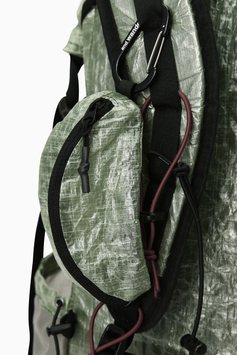 Green UL Backpack with Dyneema