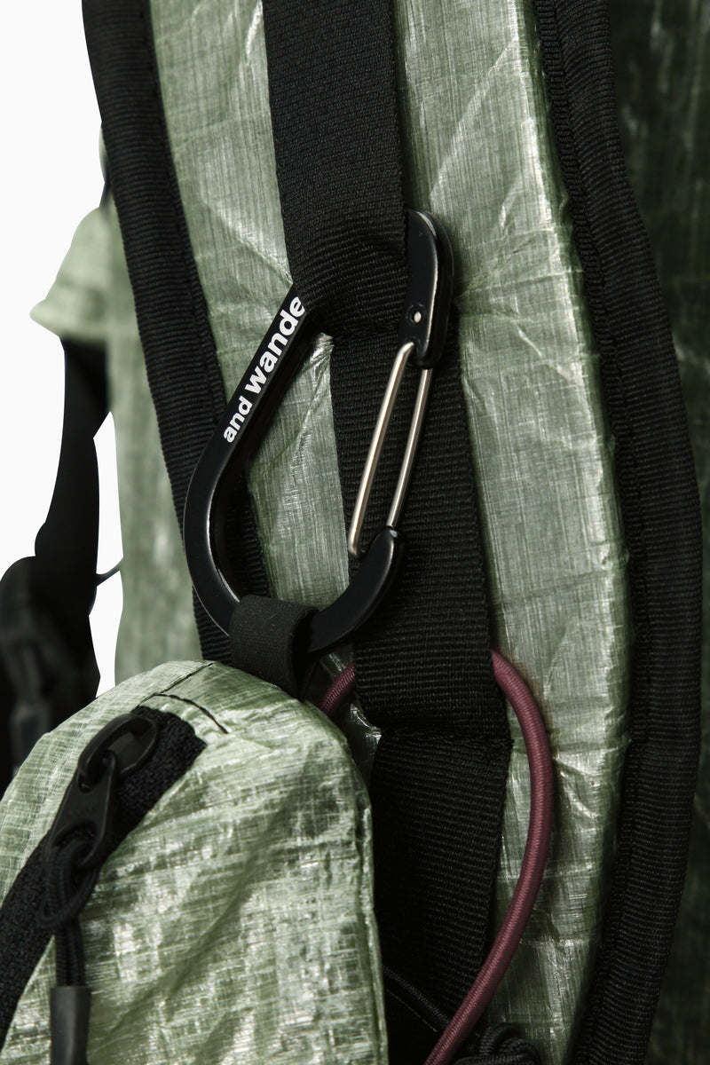 Green UL Backpack with Dyneema