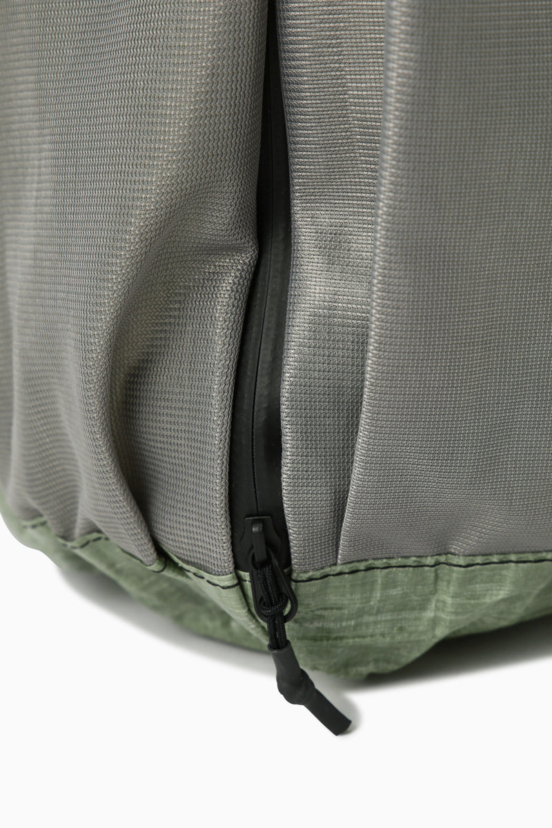 Green UL Backpack with Dyneema