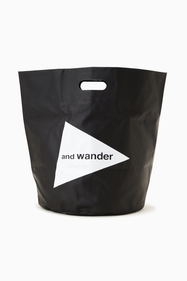 Black Storage Bucket 35L