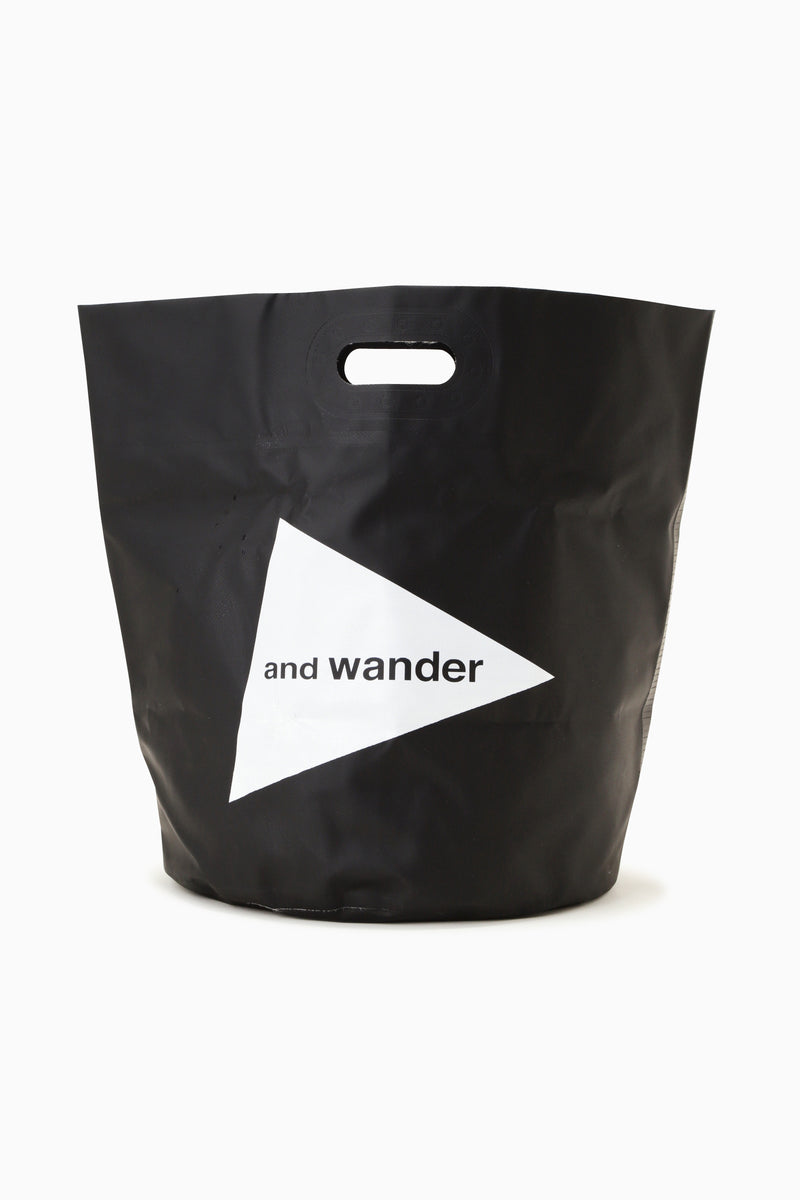 Black Storage Bucket 35L