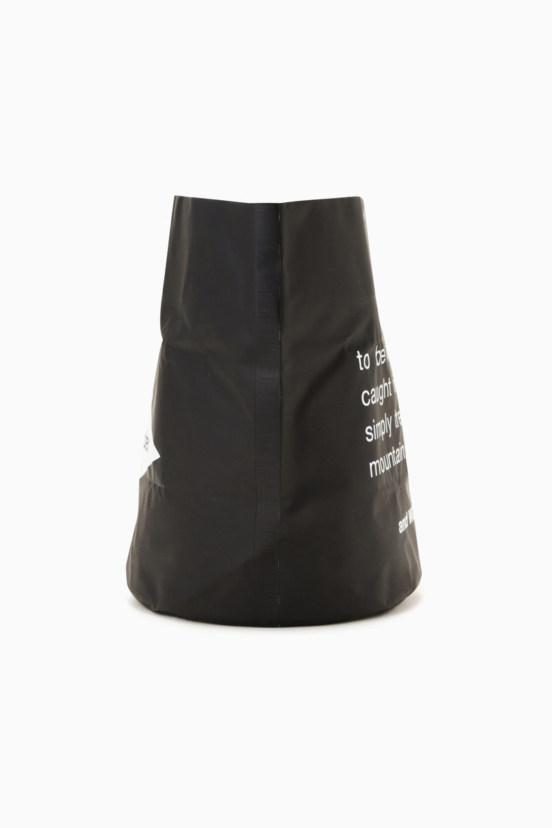 Black Storage Bucket 35L