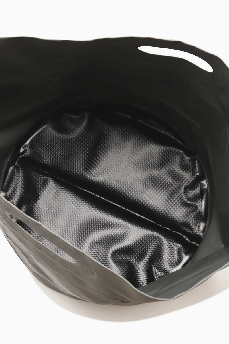 Grey Storage Bucket 35L