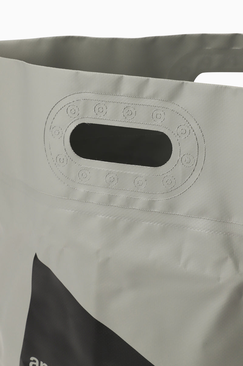 Grey Storage Bucket 35L