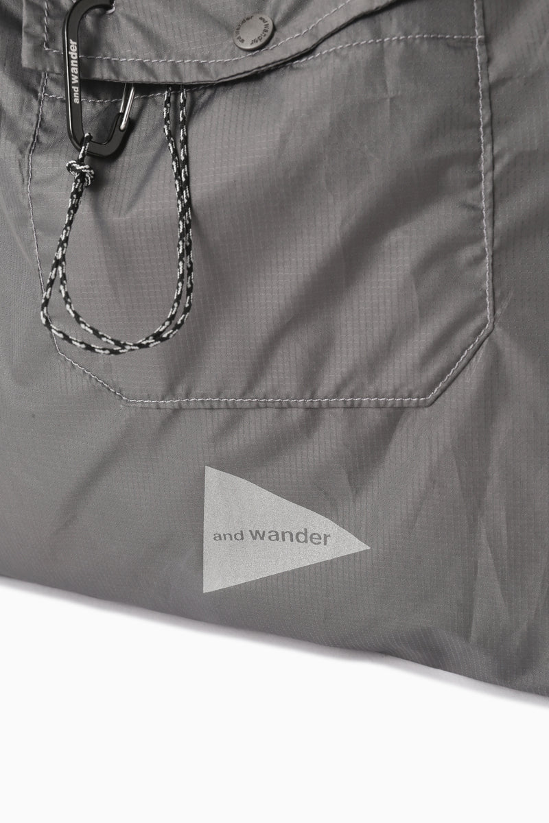 Grey Grocery Pocket Bag