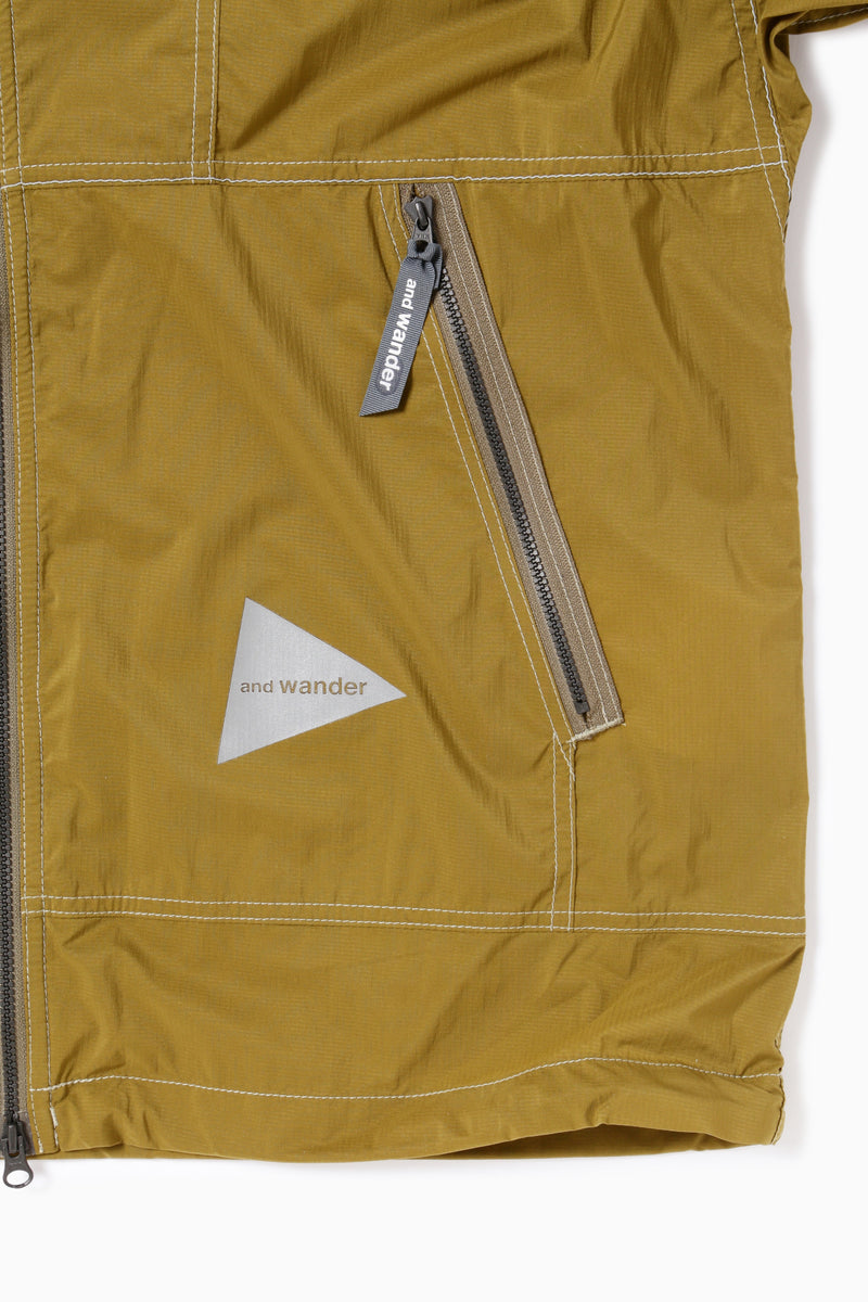 Yellow Olive Pertex Wind Jacket