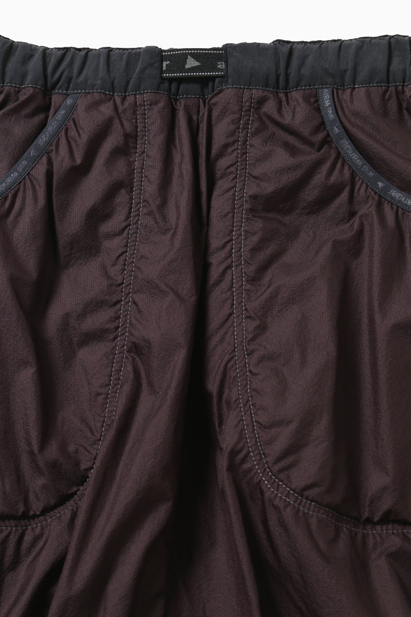 Bordeaux Octa Fluffy Skirt