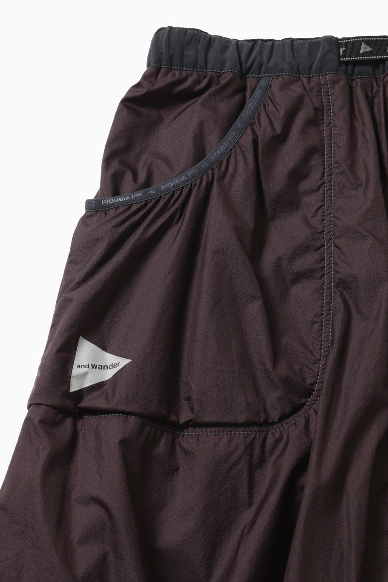 Bordeaux Octa Fluffy Skirt