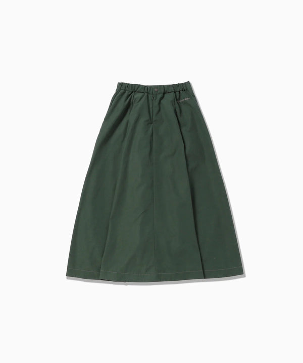 Green High Count Cloth Skirt