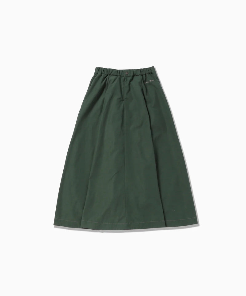 Green High Count Cloth Skirt