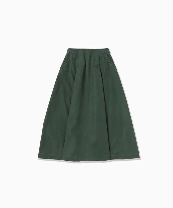 Green High Count Cloth Skirt