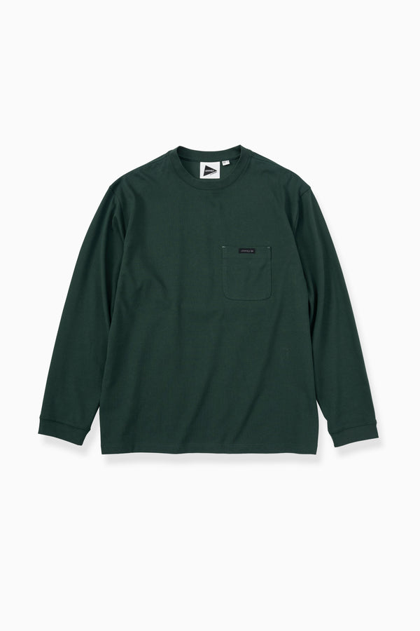 Green Gramicci Backprint LS Tshirt