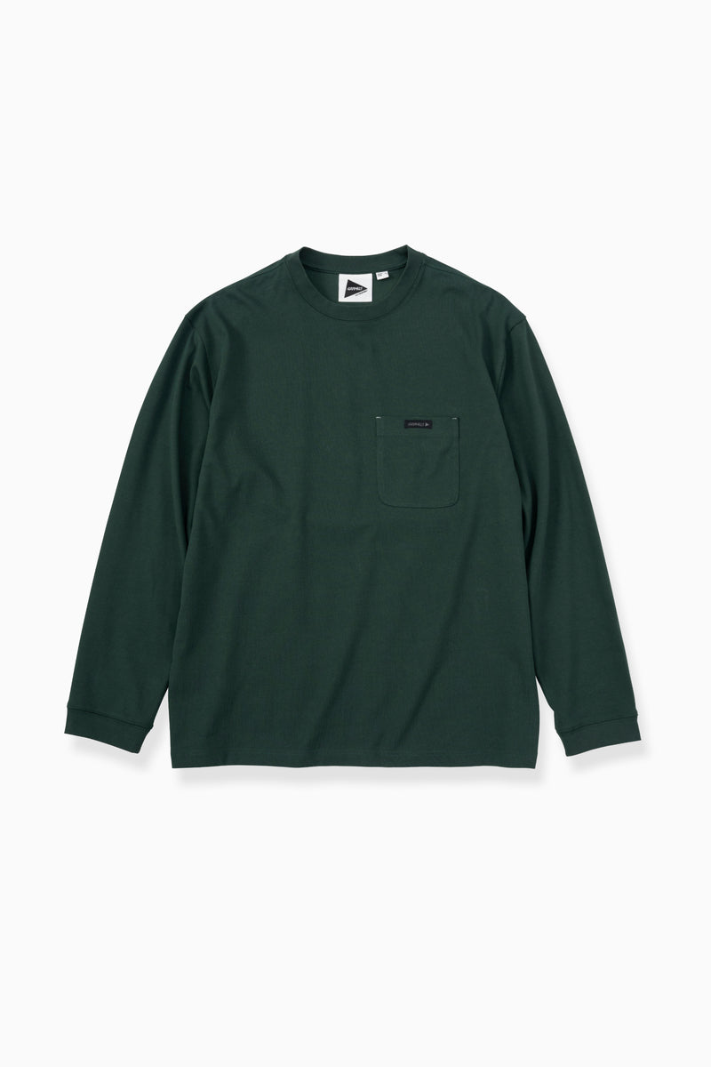 Green Gramicci Backprint LS Tshirt
