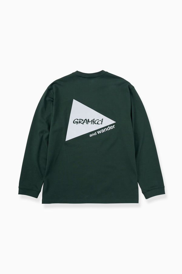 Green Gramicci Backprint LS Tshirt