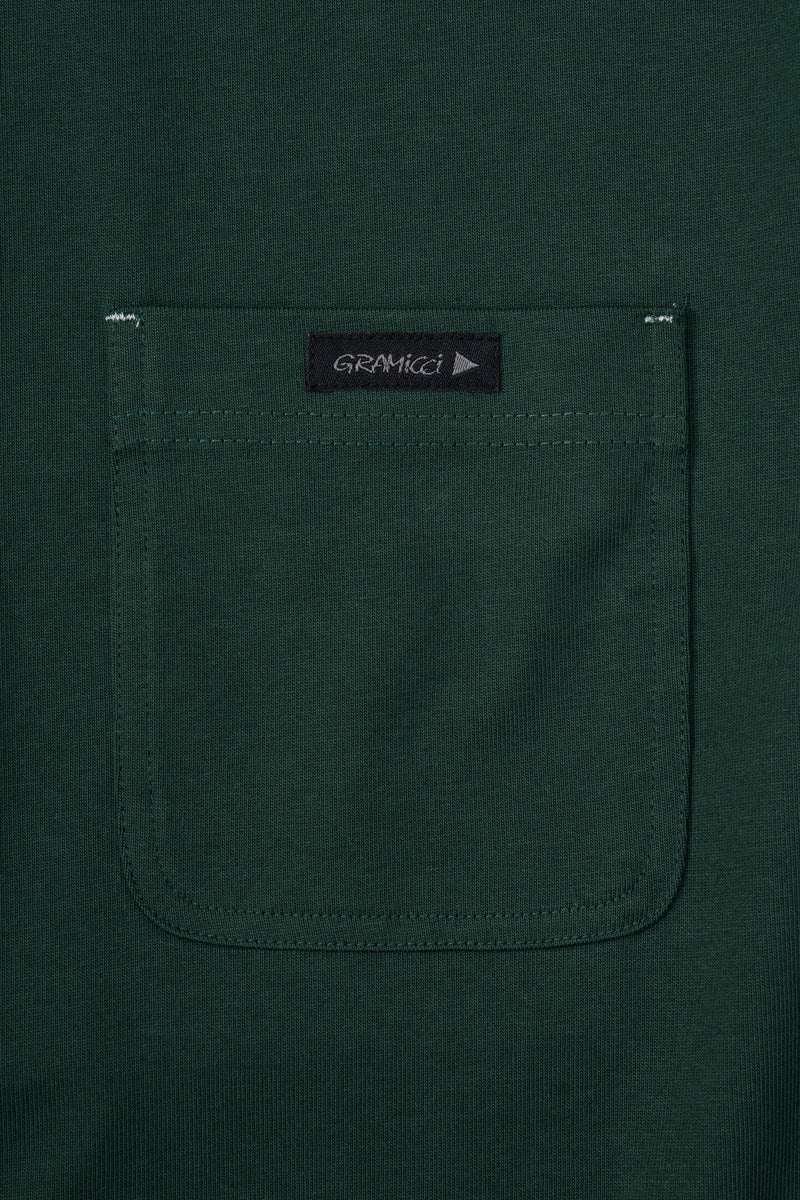 Green Gramicci Backprint LS Tshirt