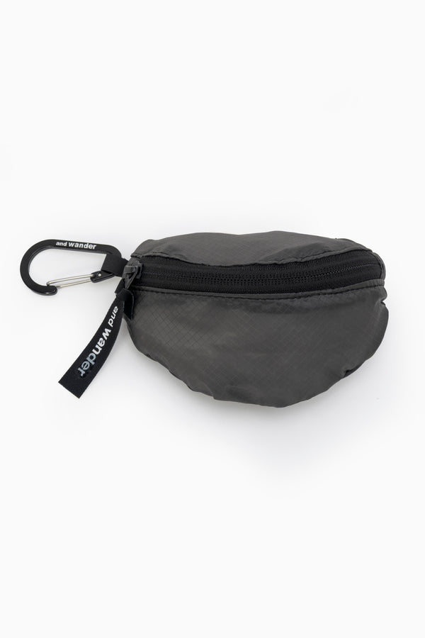 Grey Sil Mini Pouch