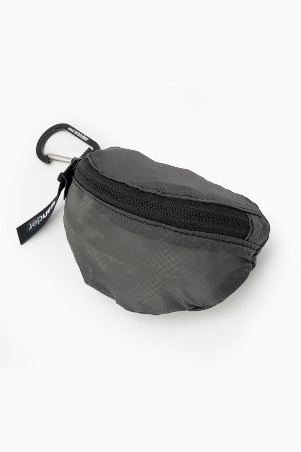 Grey Sil Mini Pouch