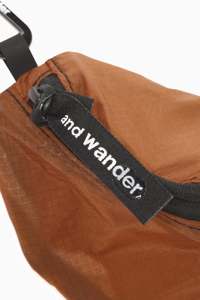 Dark Orange Sil Mini Pouch