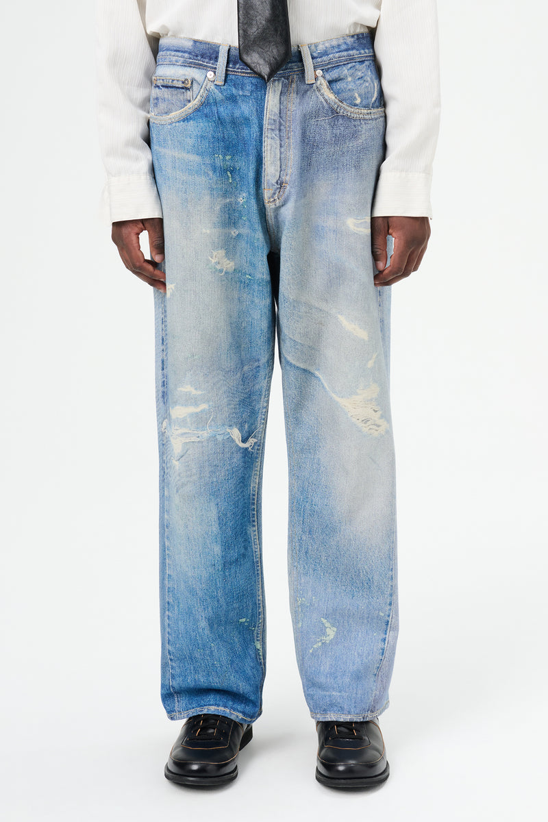 Third Cut Digital Denim Print