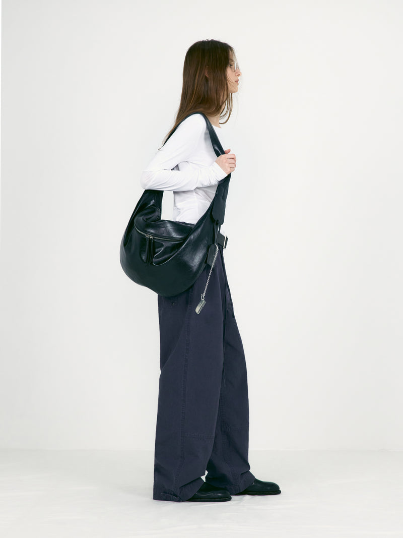 White Corset Point Sleeve Top