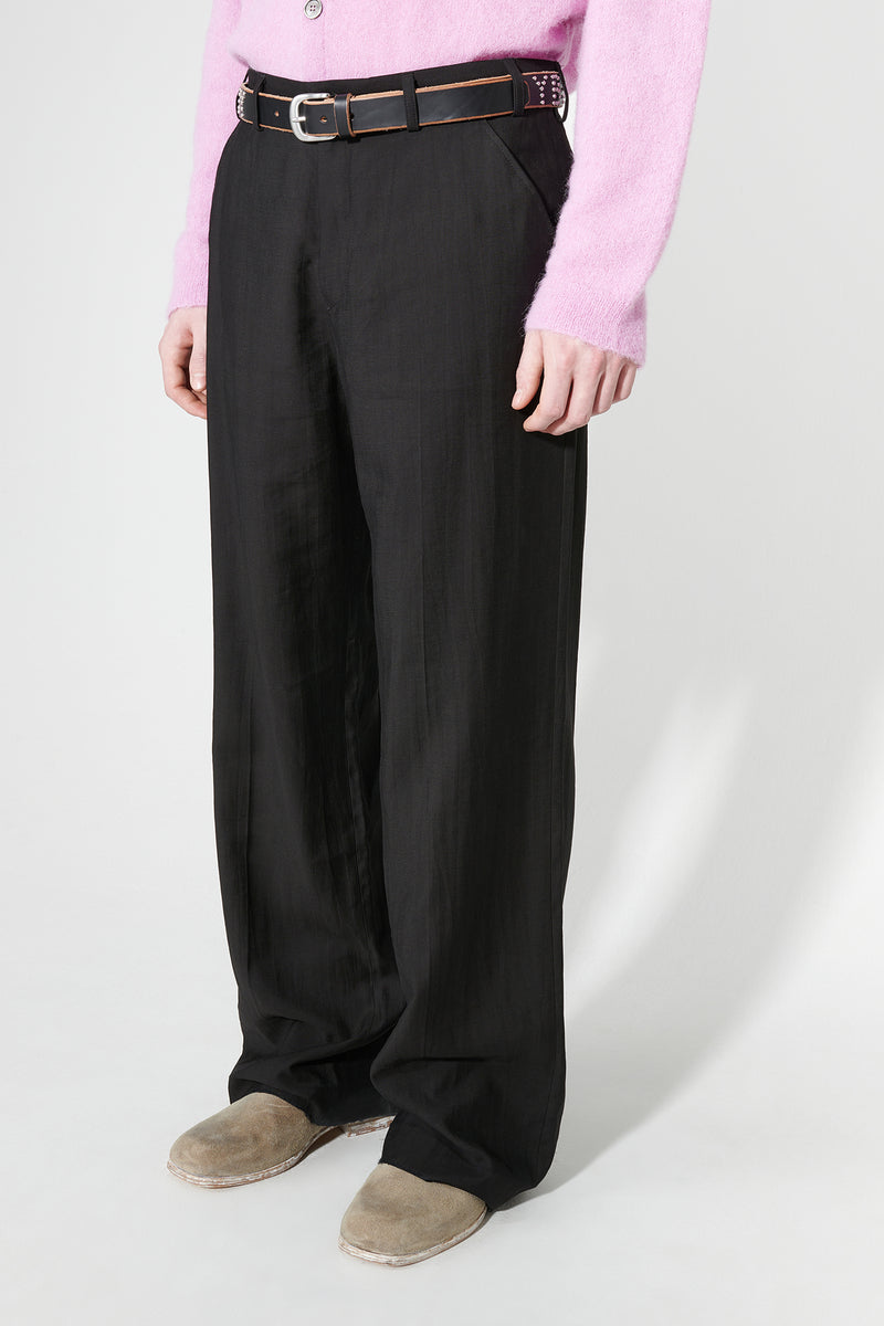 LERIYA FASHION Women's Poly Viscose Lycra Slim Fit Casual Trousers, A line  Flared Bottom Pants