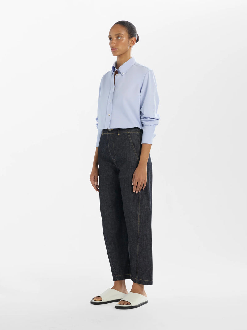 Akerman Rounded Leg Twist Seam Denim